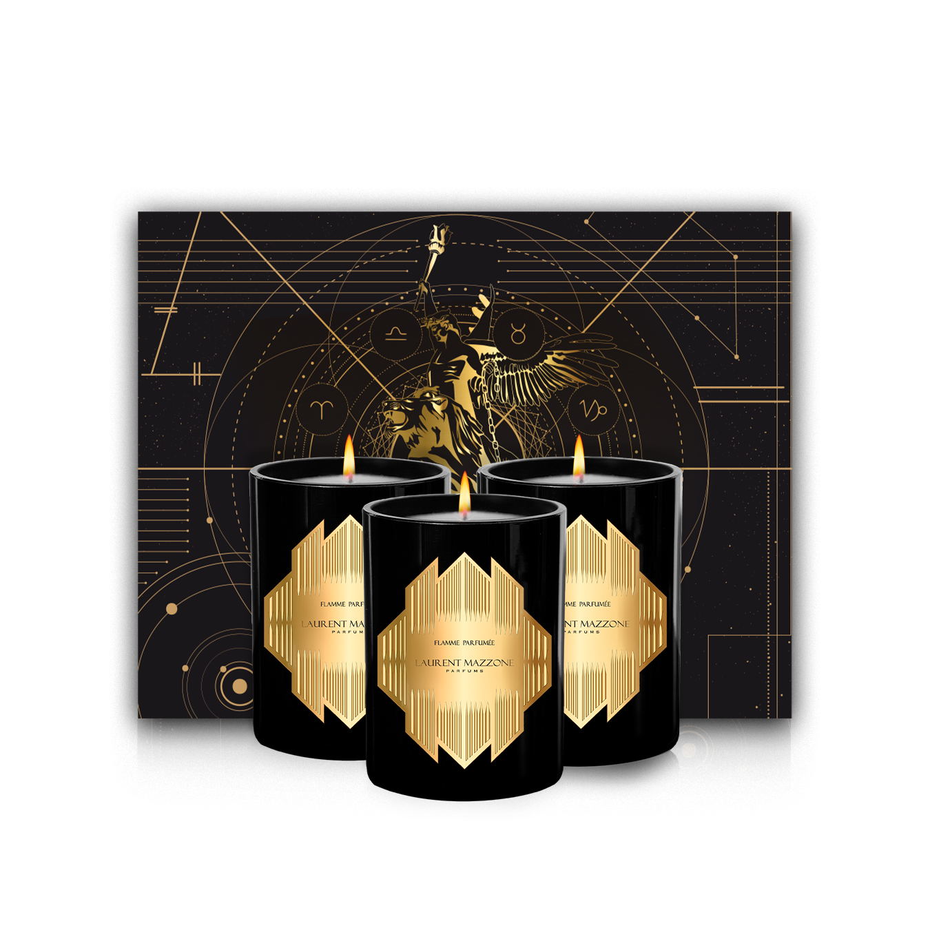 COFFRET FLAMMES PARFUMEES